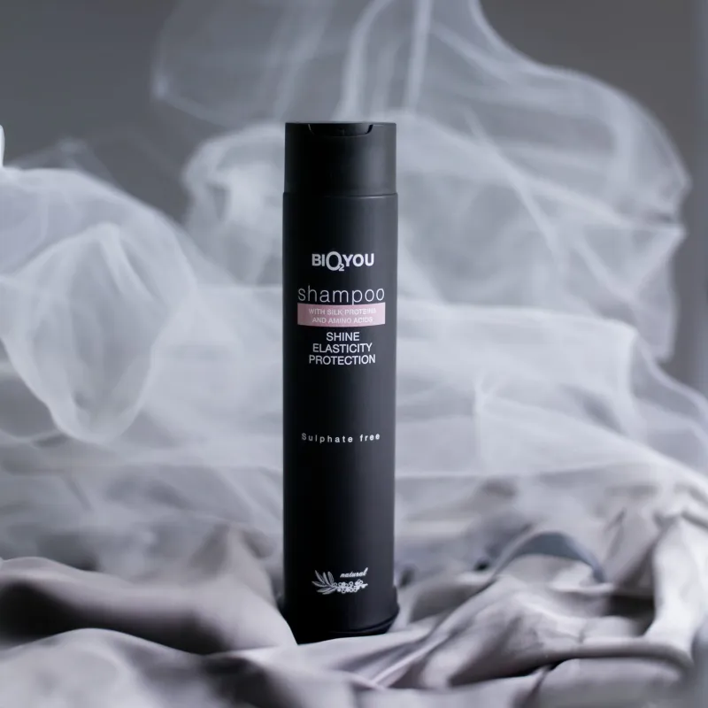 Natural Shampoo with Silk Proteins and Amino Acids