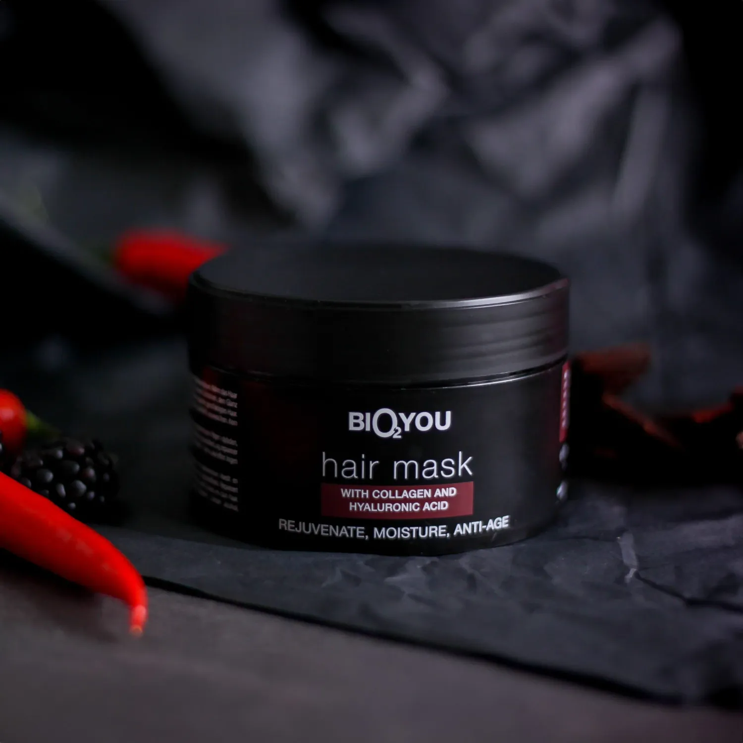 Natural Hair Mask with Colagen &amp; Hyaluronic Acid