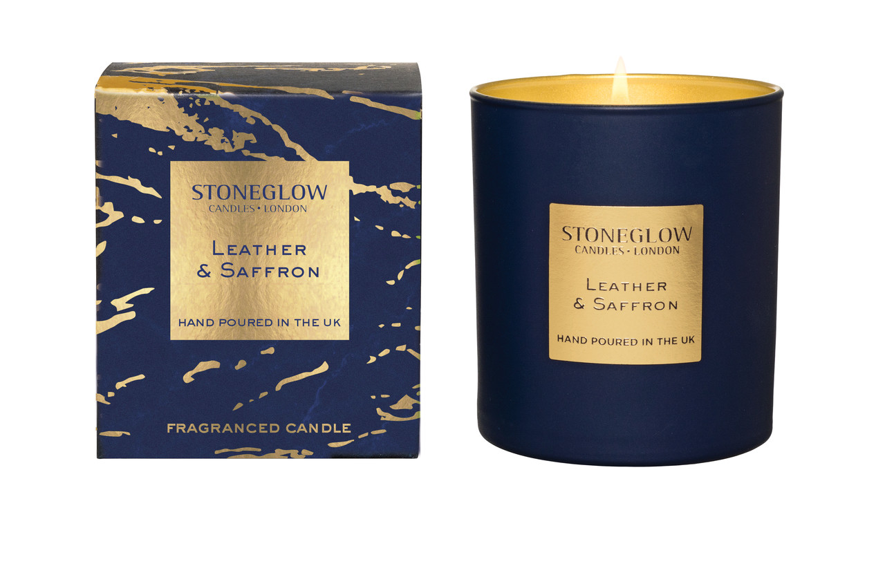 Leather &amp; Saffron Tumbler