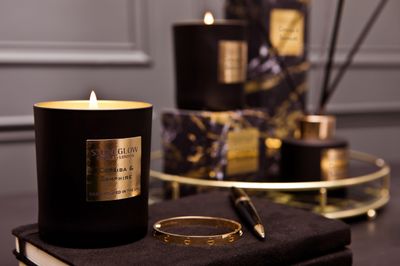 Leather &amp; Saffron Tumbler