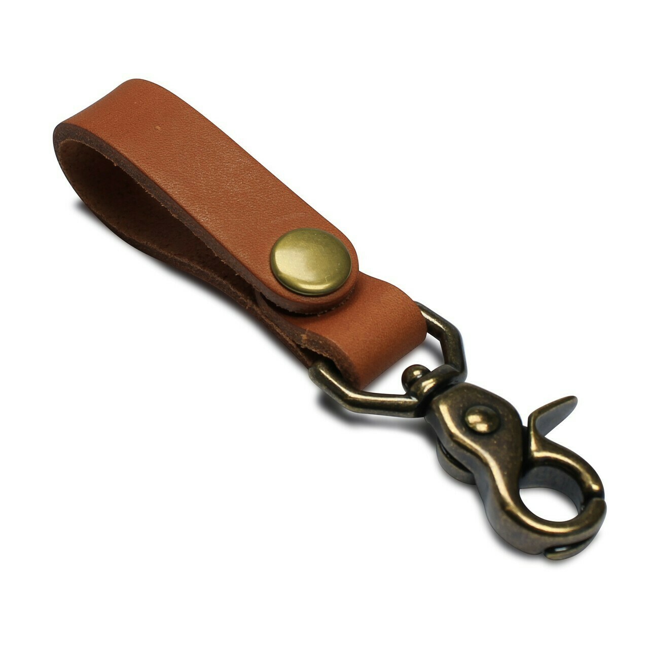 Belt Loop Leather Key Fob
