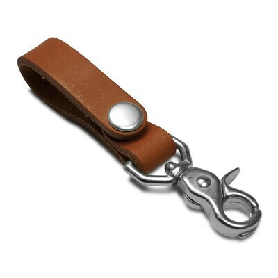 Belt Loop Leather Key Fob