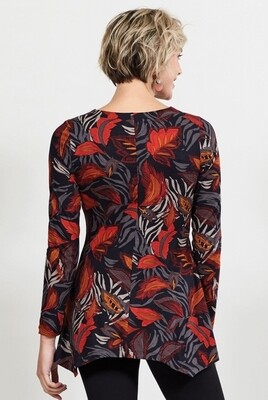 Organic Cotton Point Hem Tunic