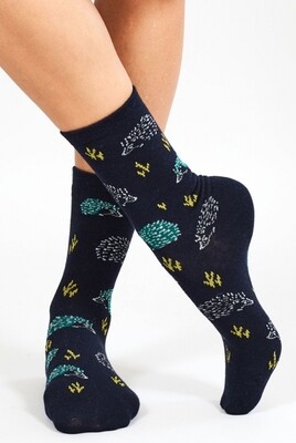 Organic Cotton Hedgehog Socks