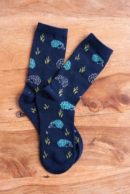 Organic Cotton Hedgehog Socks