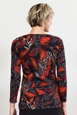 Dancing Leaves Organic Cotton Long Sleeved Top