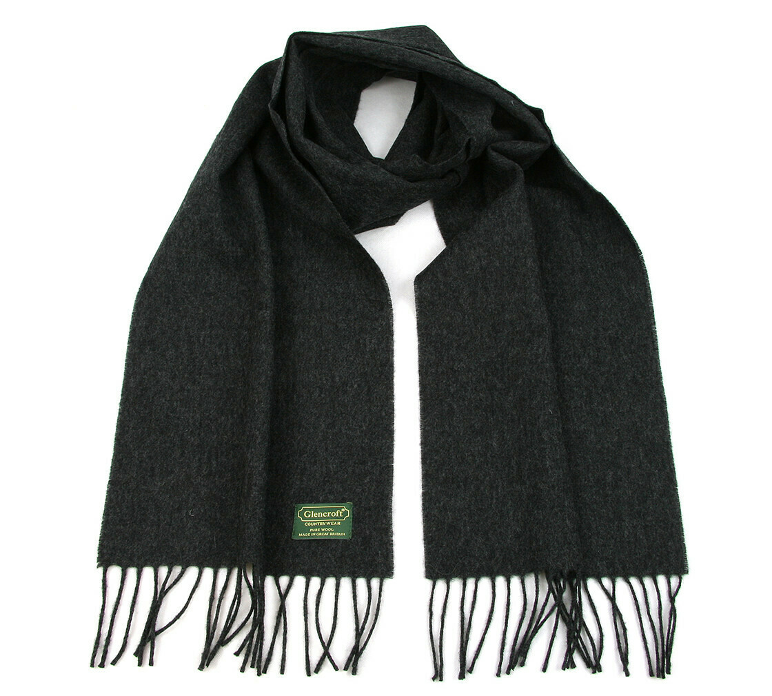 100% Pure New Lambs wool Plain Scarves