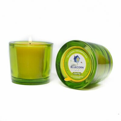 AROMATHERAPY BEESWAX - HEAVY GLASS VOTIVE