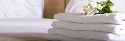 Plain White Egyptian Cotton Hand Towel