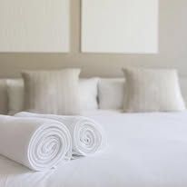 Plain White Egyptian Cotton Hand Towel