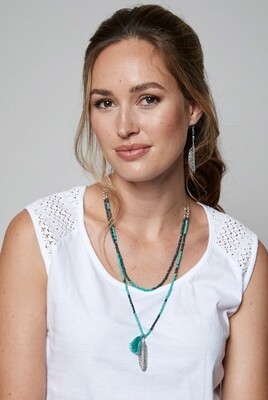 Leaf Charm Necklace