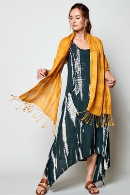 Tie-Dye Point Side Dress