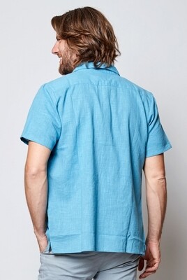 Plain Cotton Short Sleeve Shirt