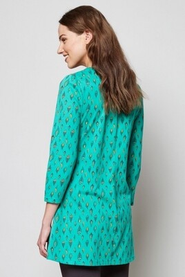 Half Sleeve V-Neck Tunic GOTS
