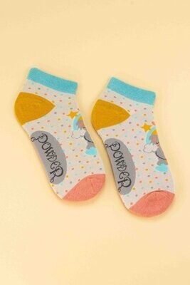 LADIES TRAINER SOCKS MUSICAL KOALA