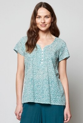 Solait Print Voile Top