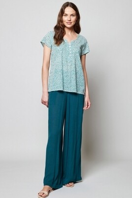 Solait Print Voile Top