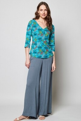 Organic Cotton V-Neck Top