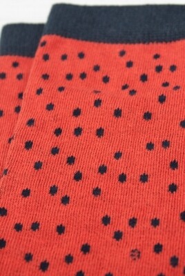 Mens Organic Cotton Spotted Socks