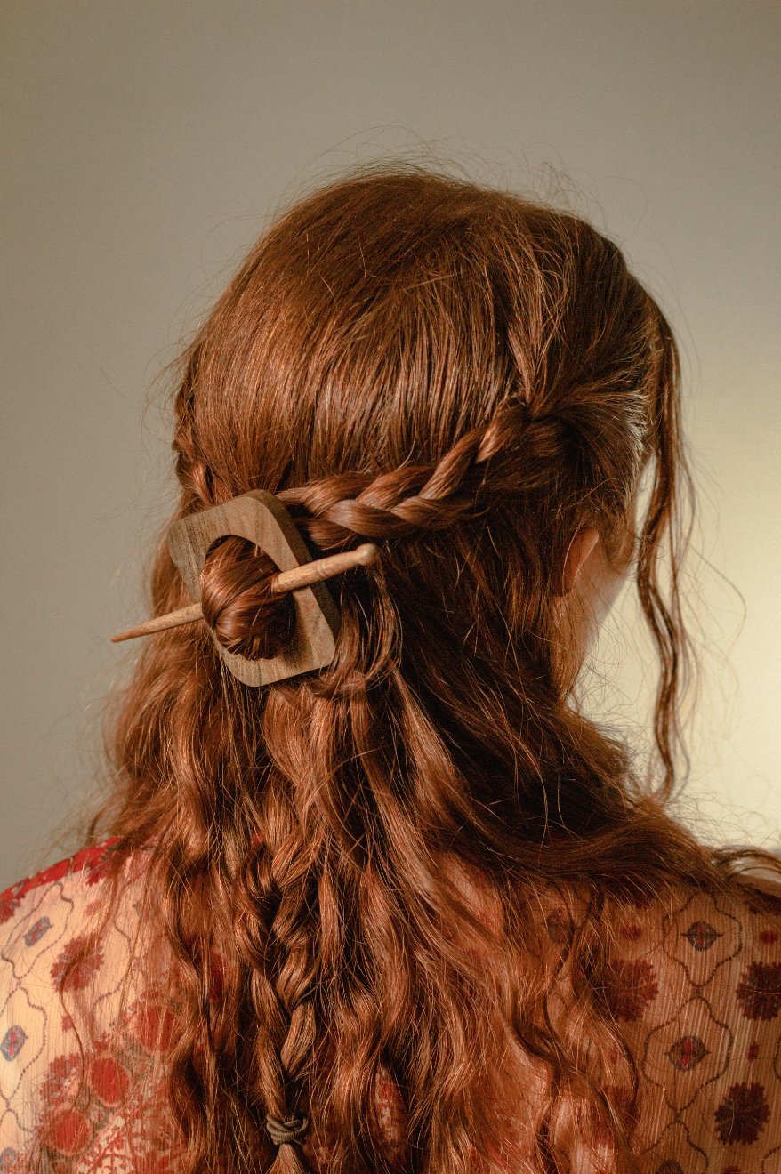 Blackwood Square Hair Pin