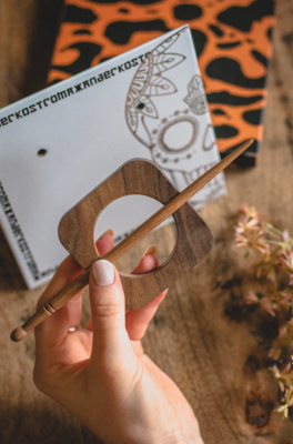 Blackwood Square Hair Pin