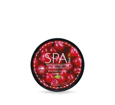 Sugar Scrub Cranberries