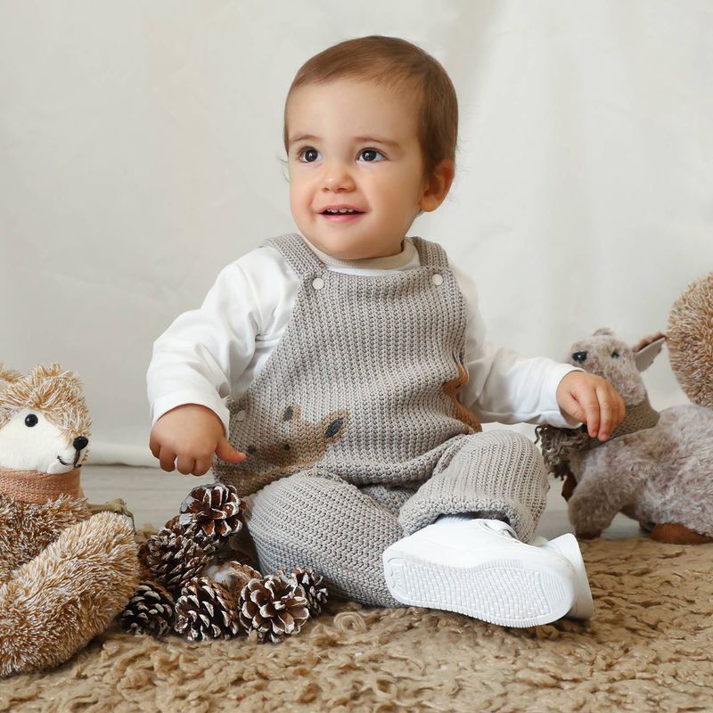 Short-sleeve romper + t-shirt - organic