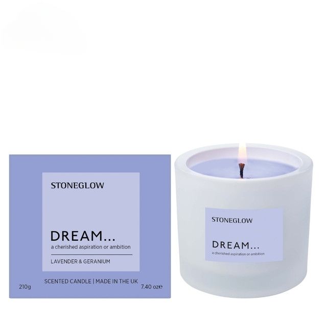 Affirmations - Dream - Lavender &amp; Geranium - Scented Candle Tumbler (79 x 89mm)