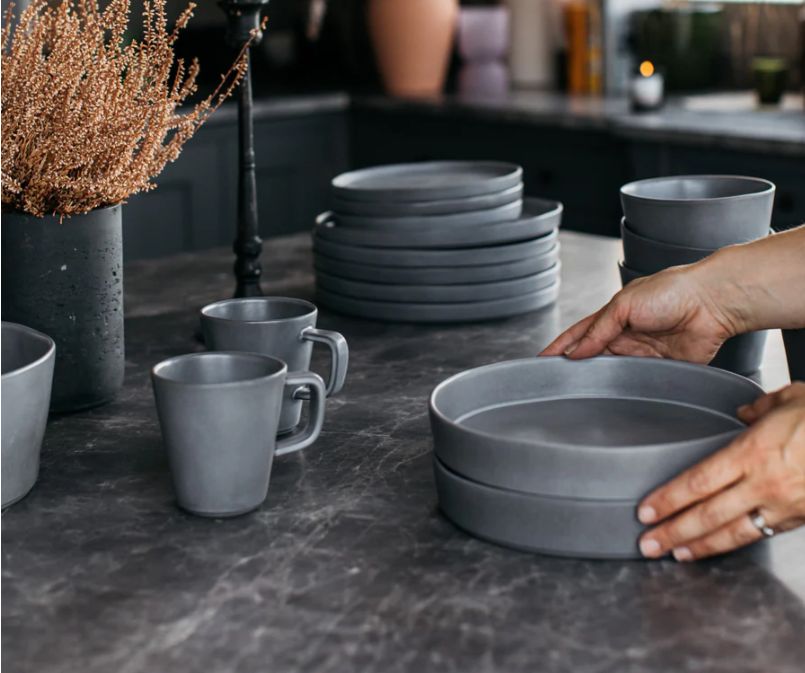 Kumla Recycled Clay Pasta Bowl