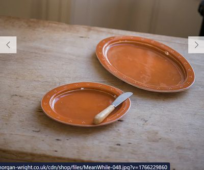 The Breakfast Collection Large Oval Platter - Terracotta