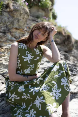 Cotton Poplin Dress