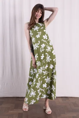 Cotton Poplin Dress