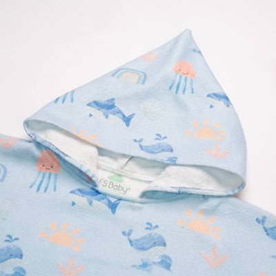 Baby Hooded Beach Poncho
