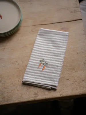 The Kitchen Garden Beetroot Napkins - Set of 4