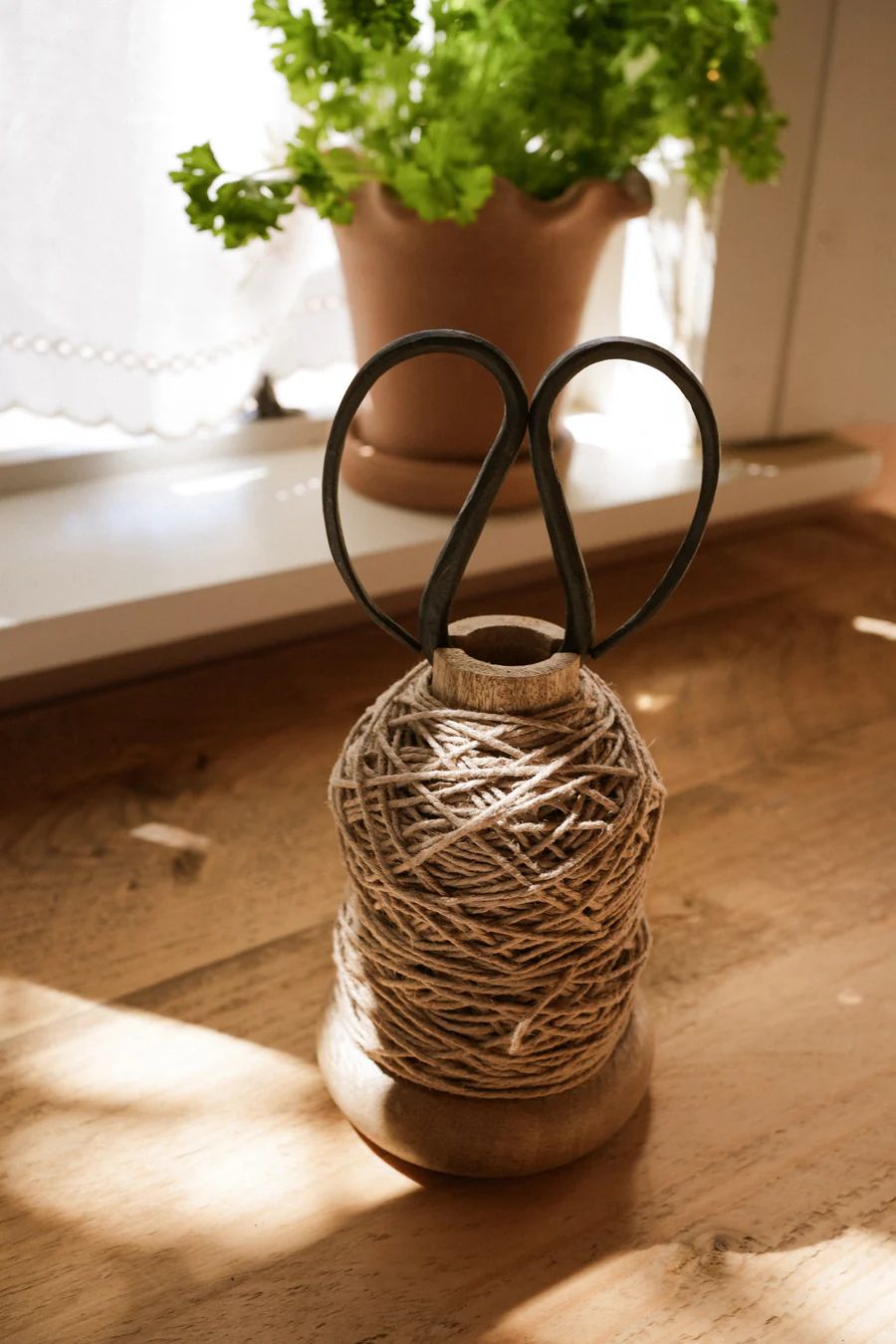 Garden Twine &amp; Scissors (in cotton bag)