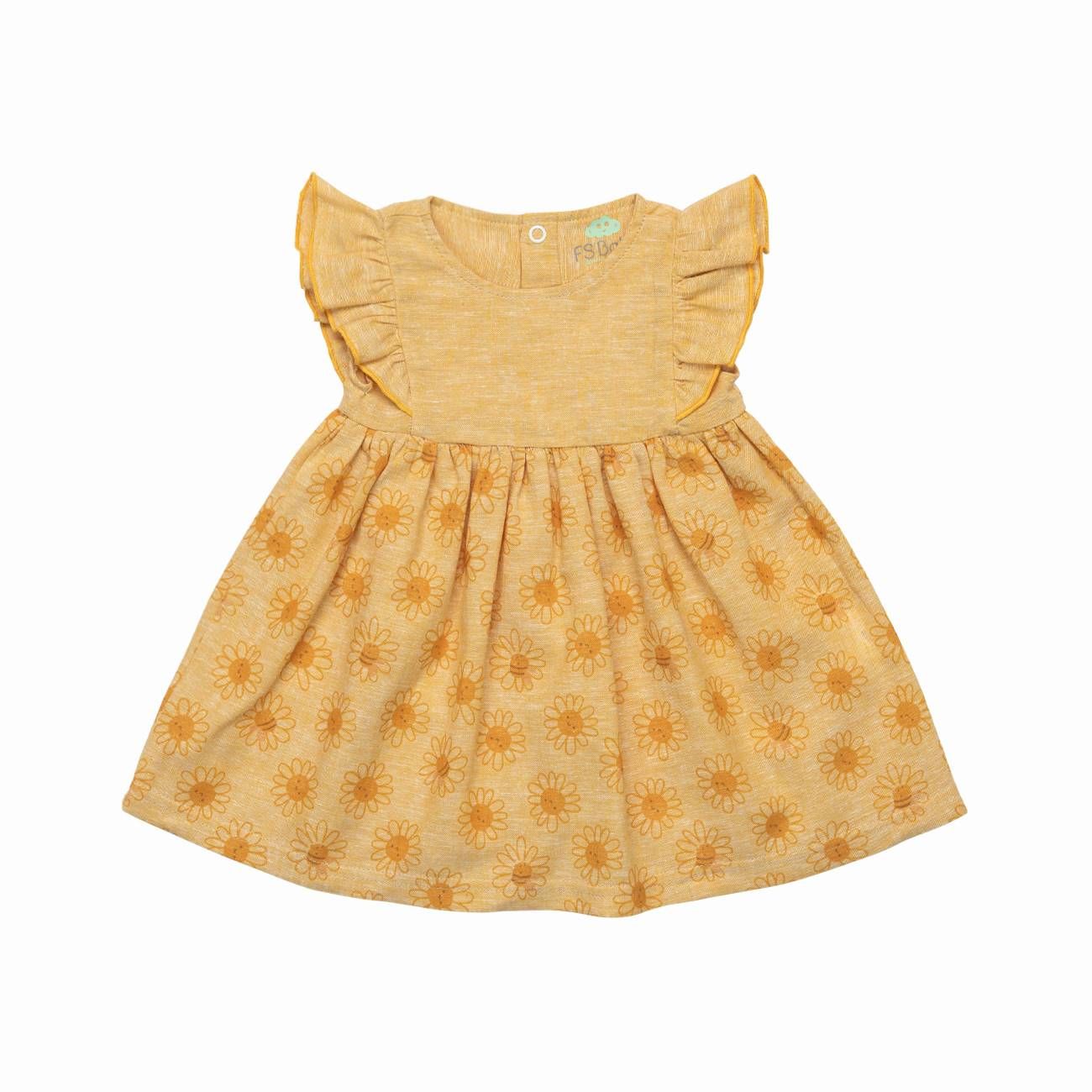 Linen Baby Dress