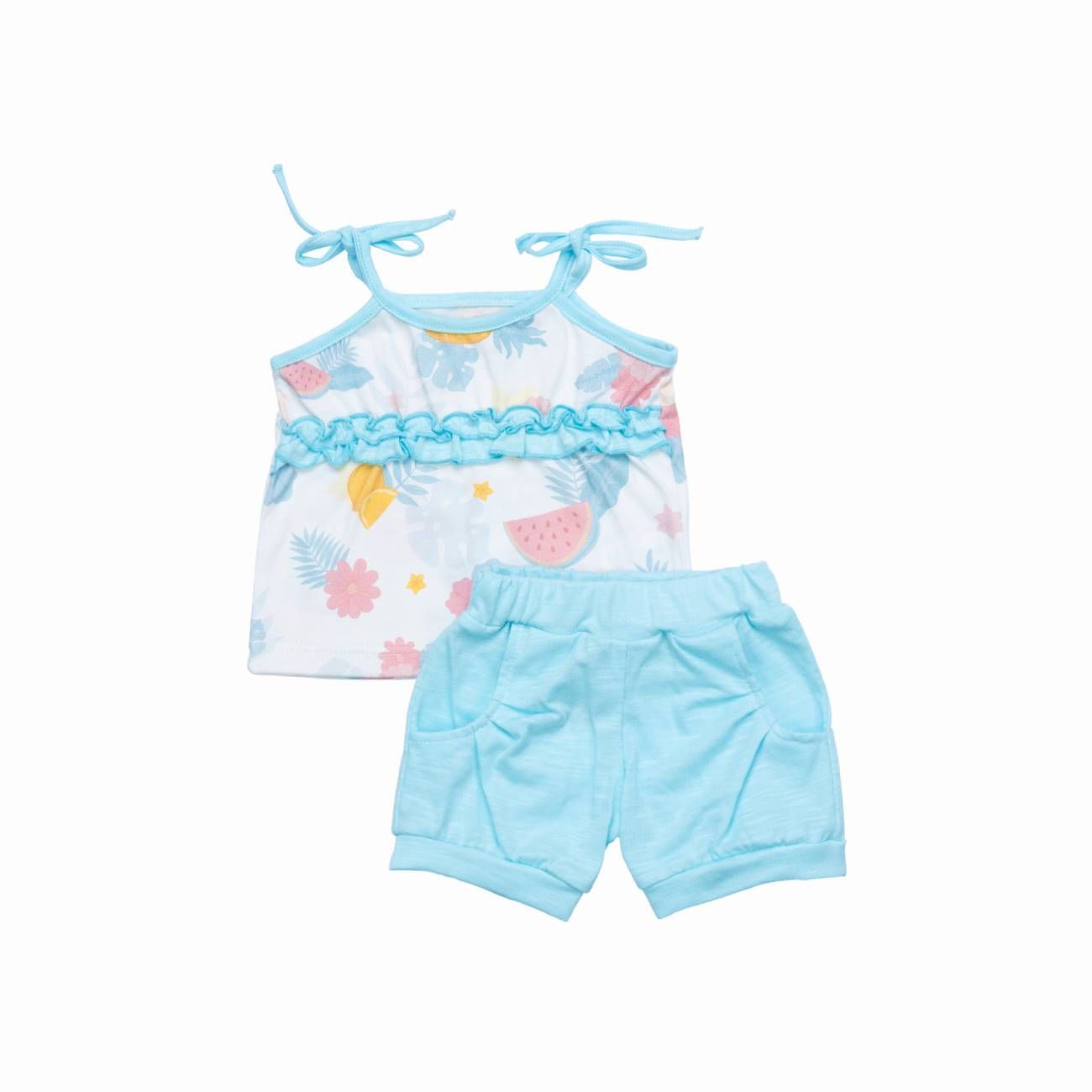 Organic Cotton Top &amp; Shorts Set