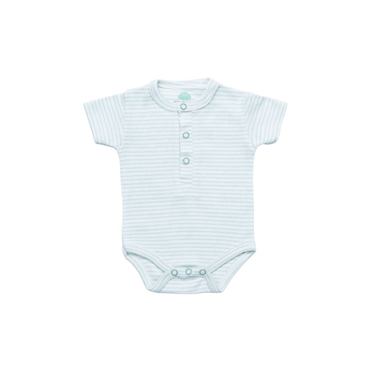 Organic Cotton Striped Bodysuit