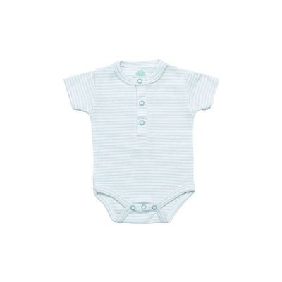 Organic Cotton Striped Bodysuit