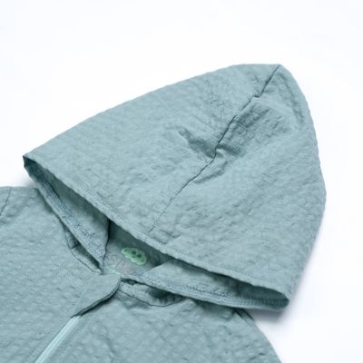 Organic Cotton Hooded Jacket — Dino Print