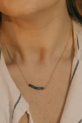 Lapis Lazuli Mini Crystal Necklace