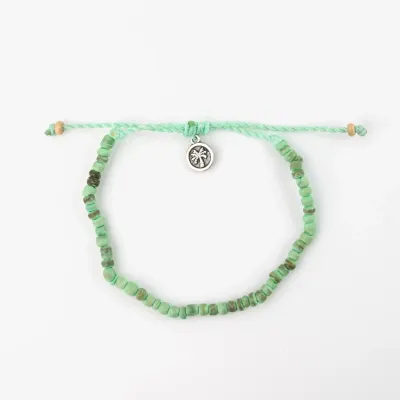 Coconut Wood Beaded Beach Bracelet