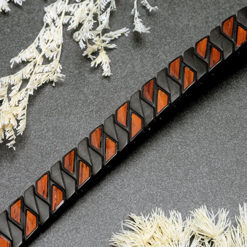 Rosewood &amp; Steel Bracelet | UBBE