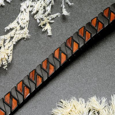 Rosewood &amp; Steel Bracelet | UBBE