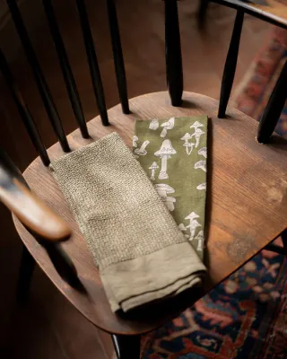 Wild Mushroom Tea Towel 2 pack