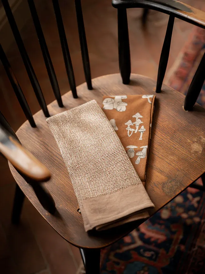 Wild Mushroom Tea Towel 2 pack