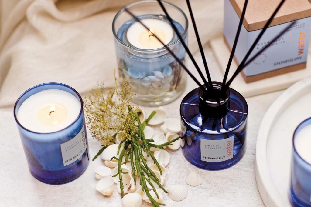 Elements - Water - Wood Sage &amp; Samphire - Scented Reed Diffuser 100ml