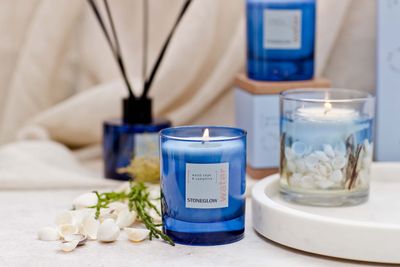 Elements - Water - Wood Sage &amp; Samphire - Soy Wax Scented Candle - Boxed Tumbler