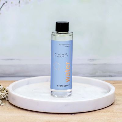 Elements - Water - Wood Sage &amp; Samphire - Reed Diffuser Refill 210ml