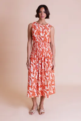 Smocked Waist Skirt